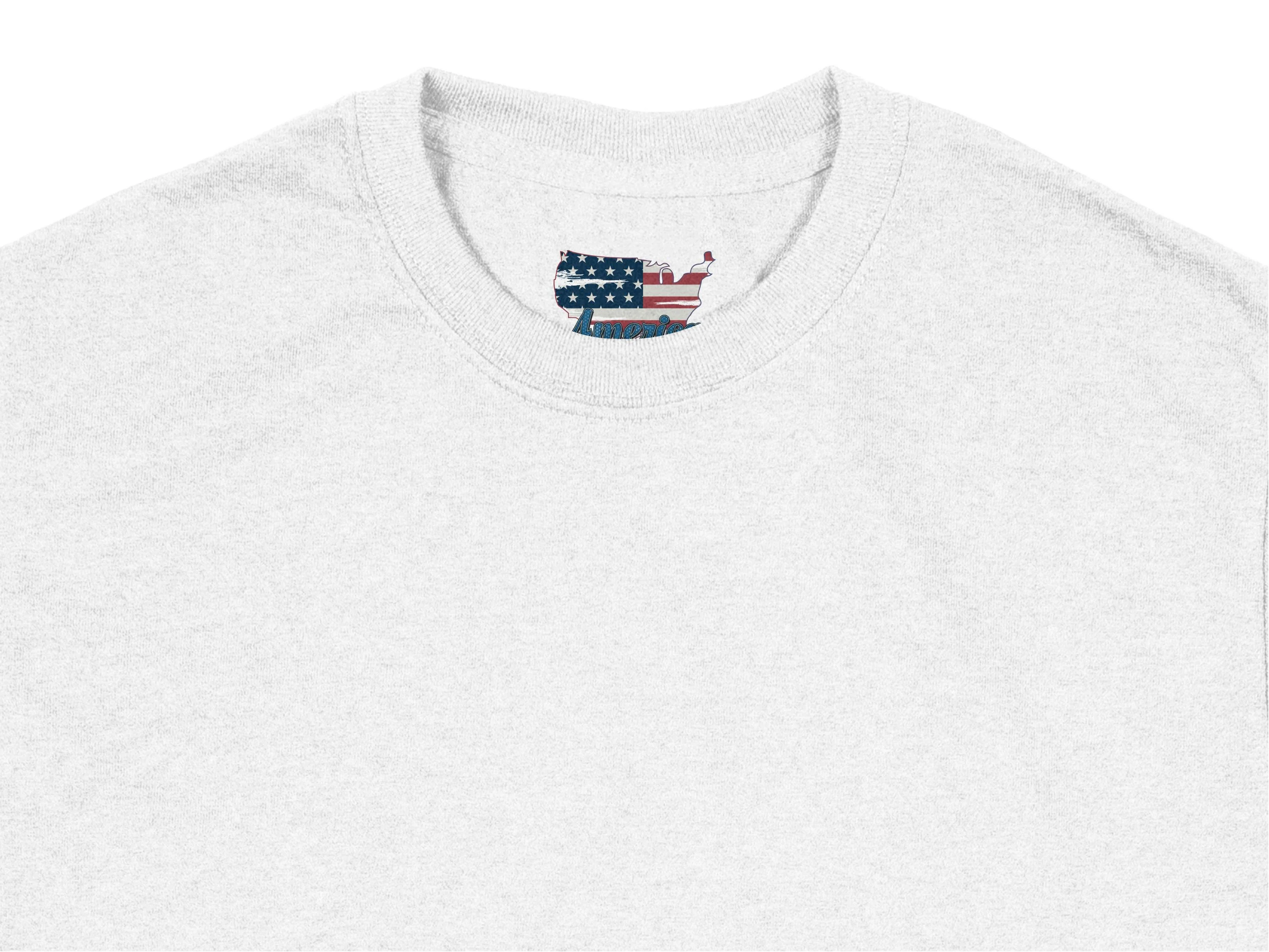 America USA Patriotic Flag Map Print Ready DTF Transfers | SKU: PAT024 - Image 6