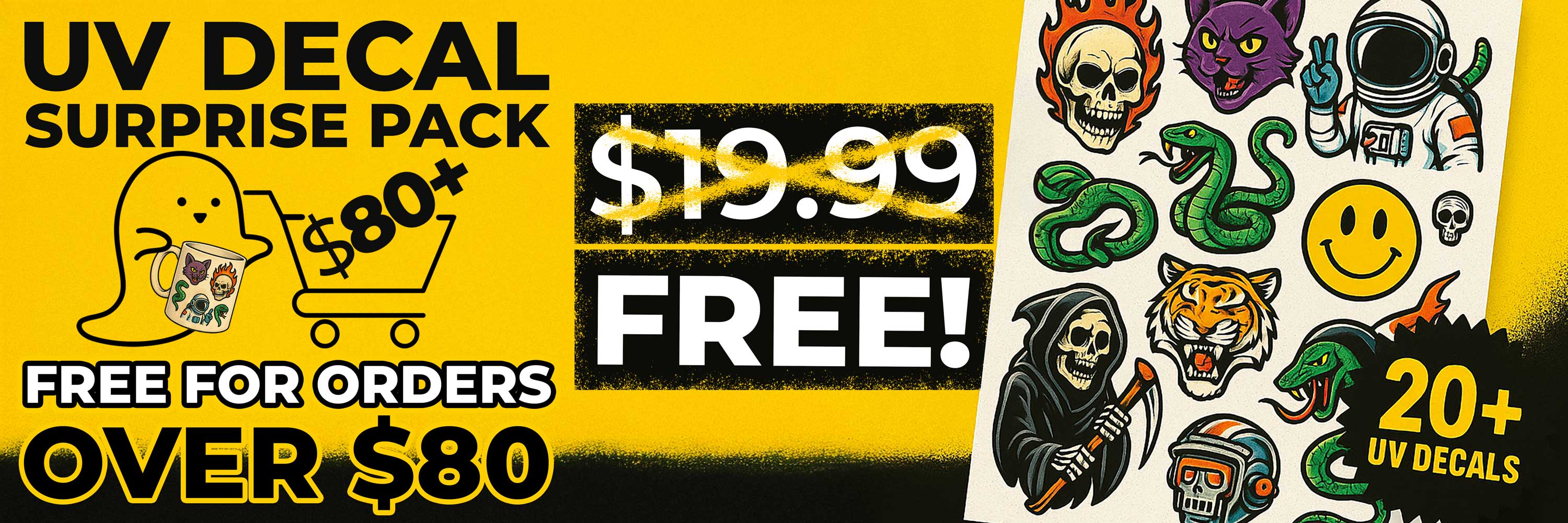 DTF Ghost UV Decal Surprise Pack! - Image 4