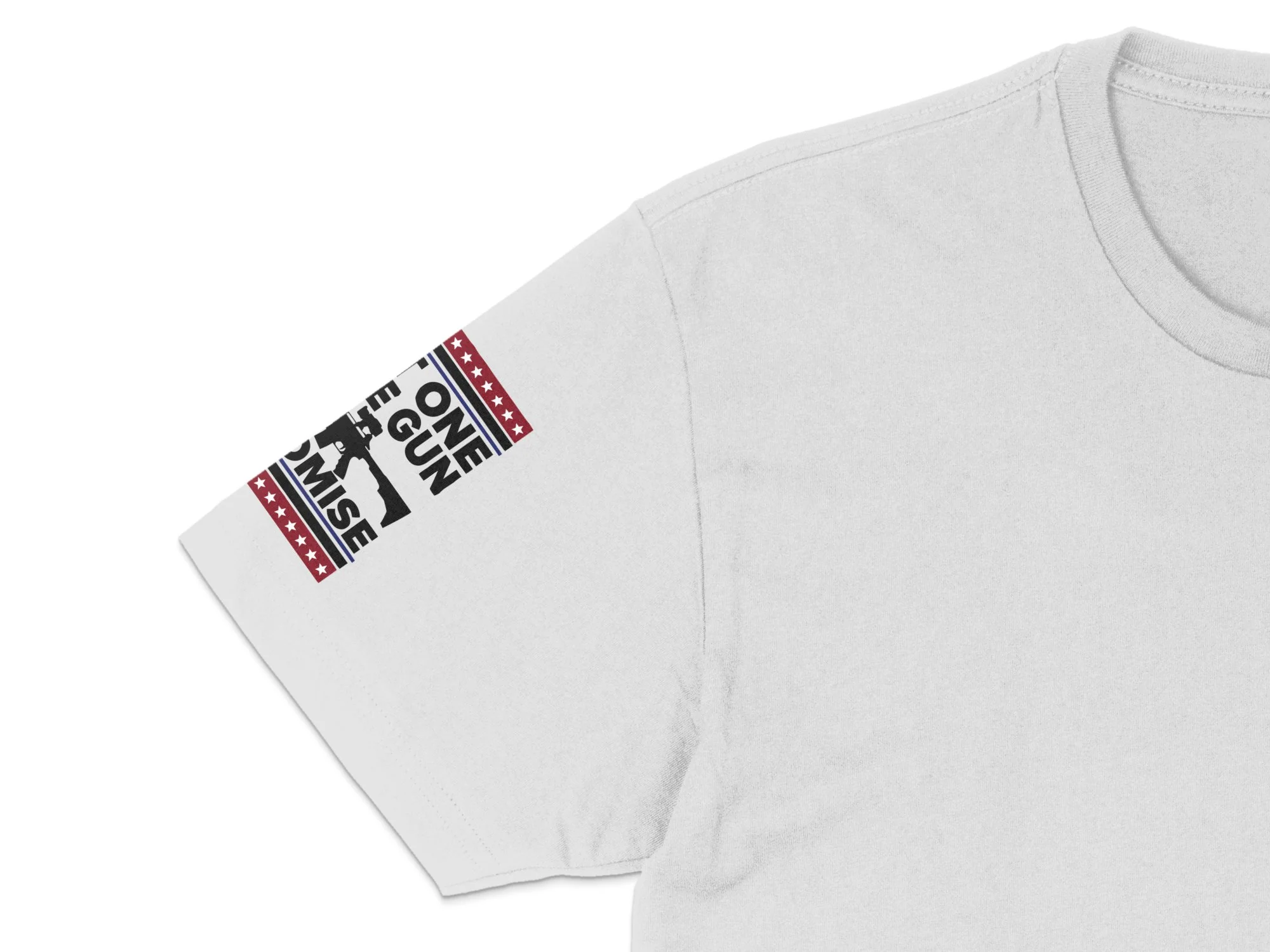 JUST ONE MORE GUN I PROMISE Graphic Design Print Ready DTF Transfers | SKU: MEN025 - Image 5