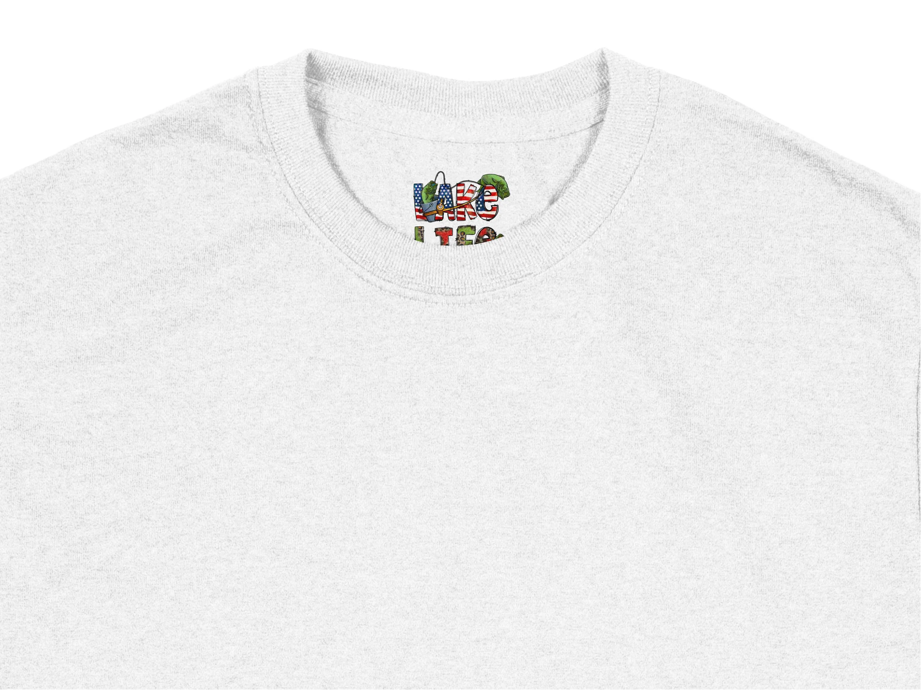 Lake Life USA Camo Patriotic Fish Fishing Graphic Design Print Ready DTF Transfers | SKU: MEN057 - Image 4