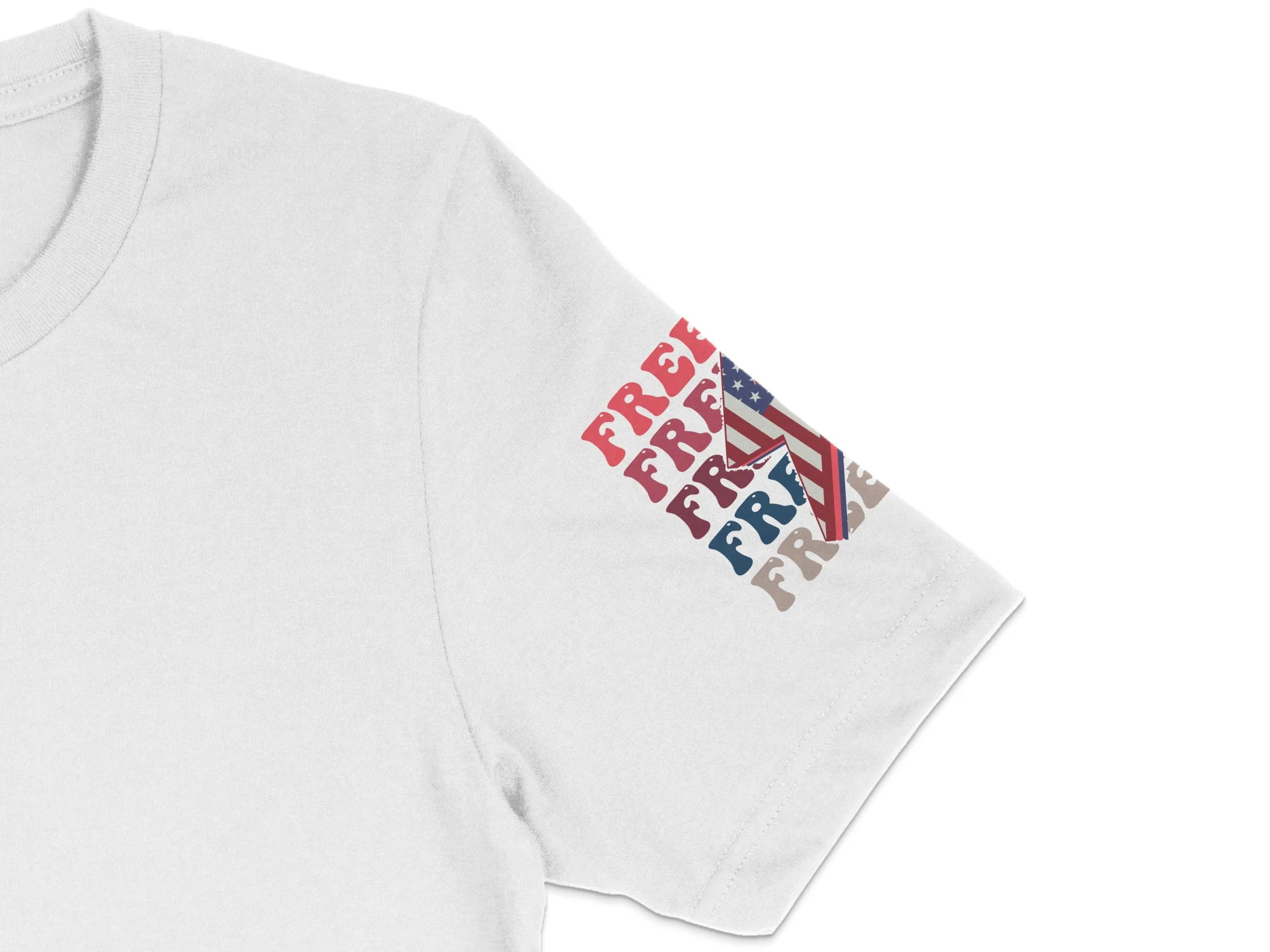 Patriotic Freedom Thunderbolt Design 4th July Print Ready DTF Transfers | SKU: PAT010 - Image 8