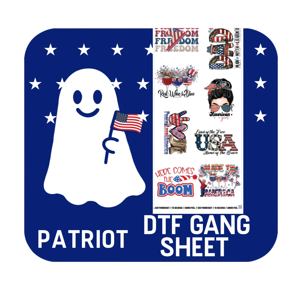 60" Patriot DTF Transfers Gang Sheet - PPAT01 - Image 3
