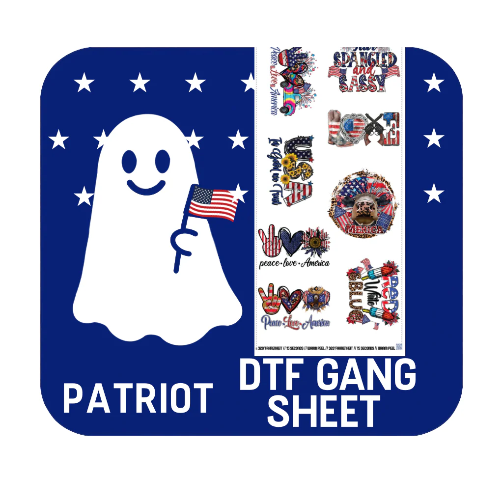 60" Patriot DTF Transfers Gang Sheet - PPAT02 - Image 3