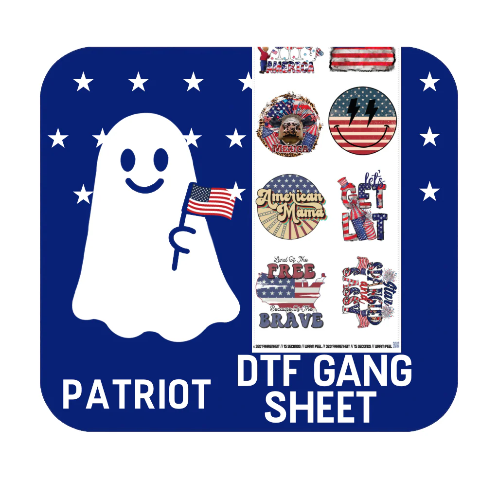 60" Patriot DTF Transfers Gang Sheet - PPAT03 - Image 3
