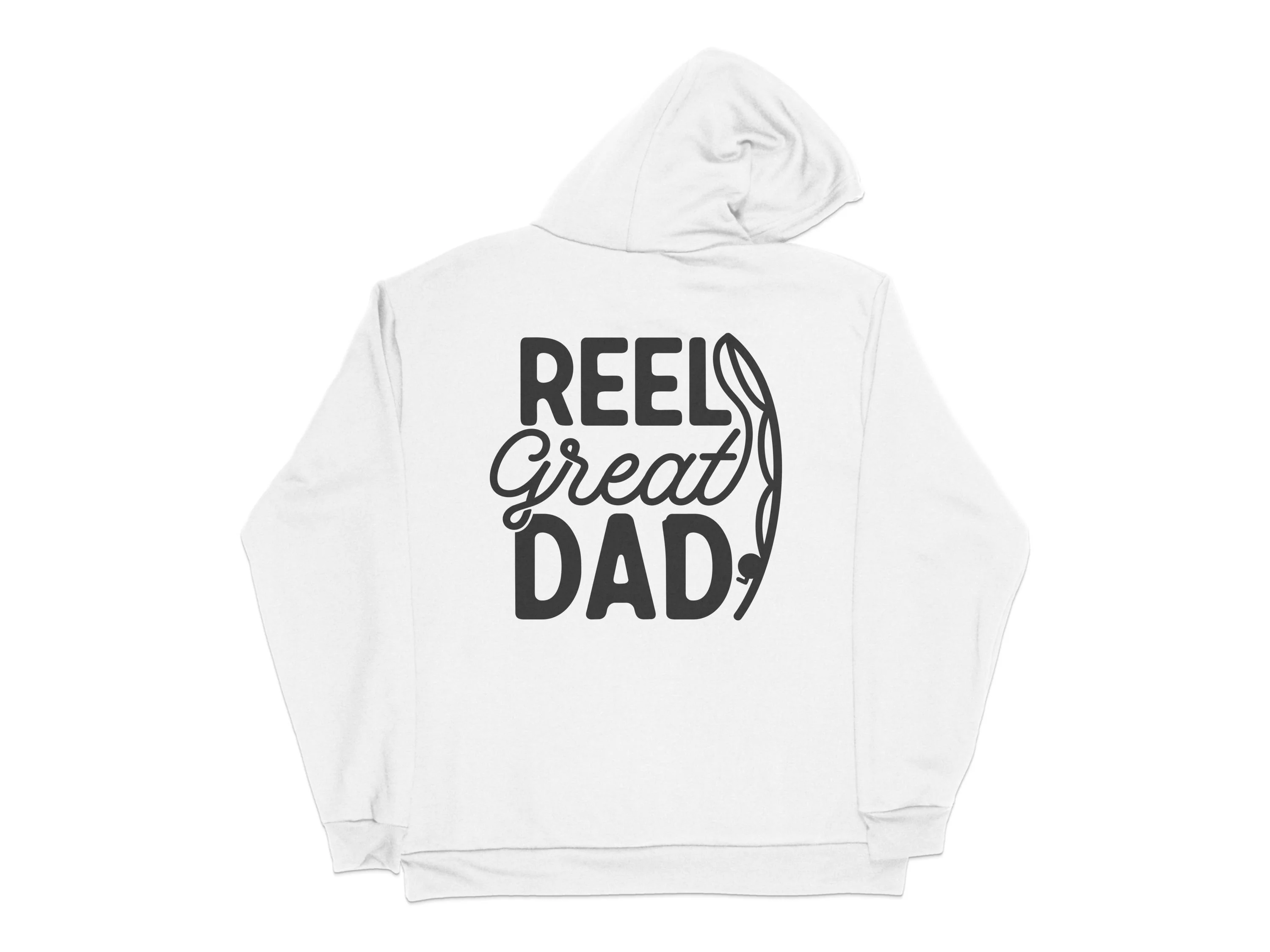 Reel Great Dad Fishing Design Graphic for Fathers Day Print Ready DTF Transfers | SKU: MEN054 - Image 7